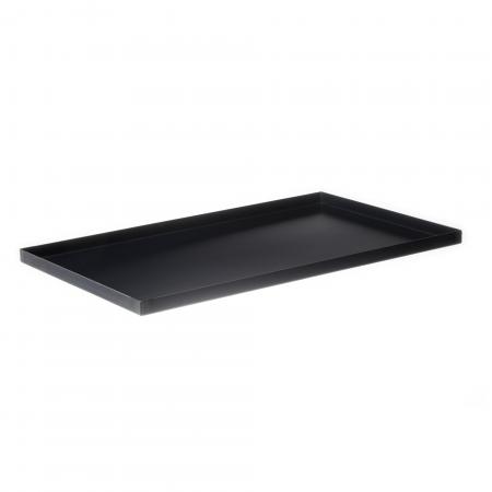 Plaque en tôle noire GN 1/1 bords droits - Réf. 261110 - Illustration n°1