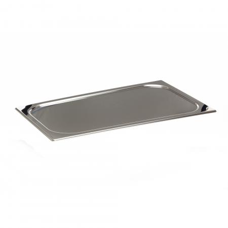 Couvercle en inox Premium 1/1 plat - R&eacute;f. 260201 - Illustration n&deg;1