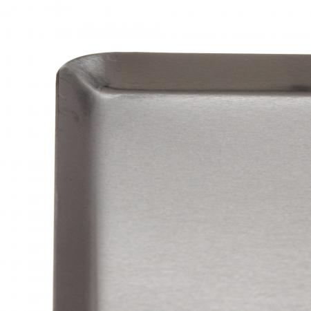 Plaque alu GN 1/1 bords pinc&eacute;s 15/10&deg; - R&eacute;f. 261106 - Illustration n&deg;2