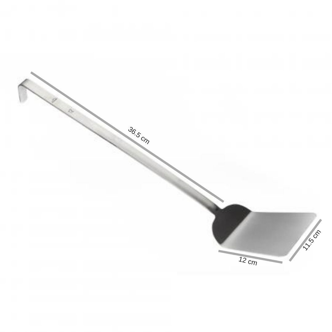 Spatule monobloc en inox pleine - Réf. 149503 - Illustration n°1