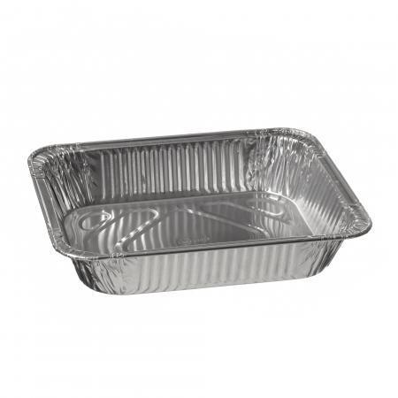 Barquette Alu, bords roul&eacute;s, GN 1/2 324x264x56 mm, 3250 gr  - R&eacute;f. 710532 - Illustration n&deg;1