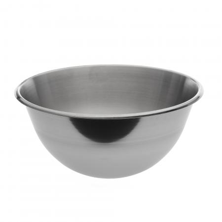Bassine 1/2 Sph&eacute;rique inox 7 L diam. 300 mm - R&eacute;f. 105230 - Illustration n&deg;1