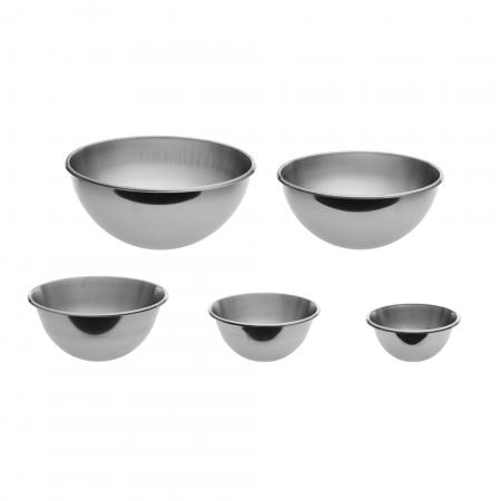 Bassine 1/2 Sph&eacute;rique inox 7 L diam. 300 mm - R&eacute;f. 105230 - Illustration n&deg;2