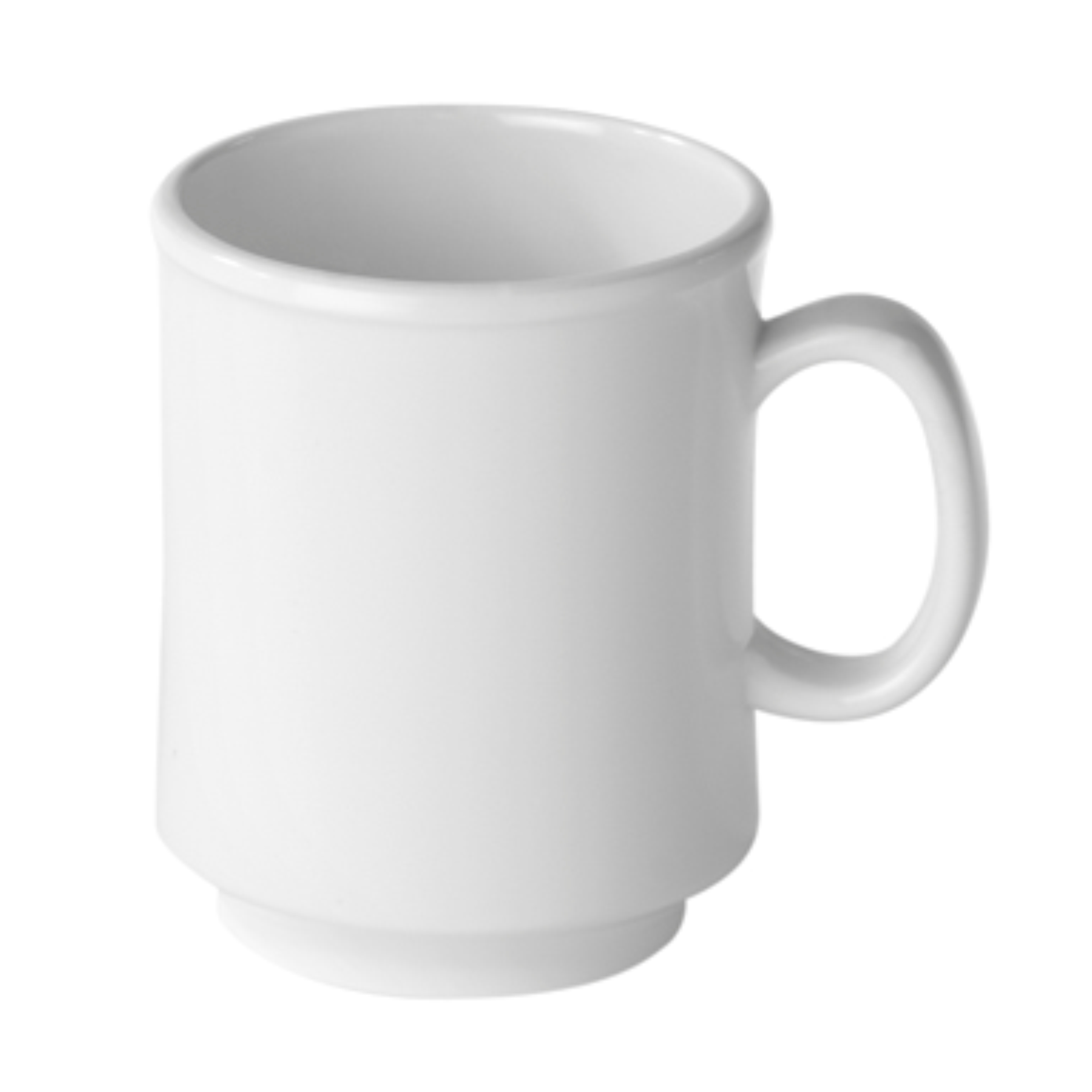 Mug en mélamine blanche 30 cl - Réf. 611030 - Illustration n°1