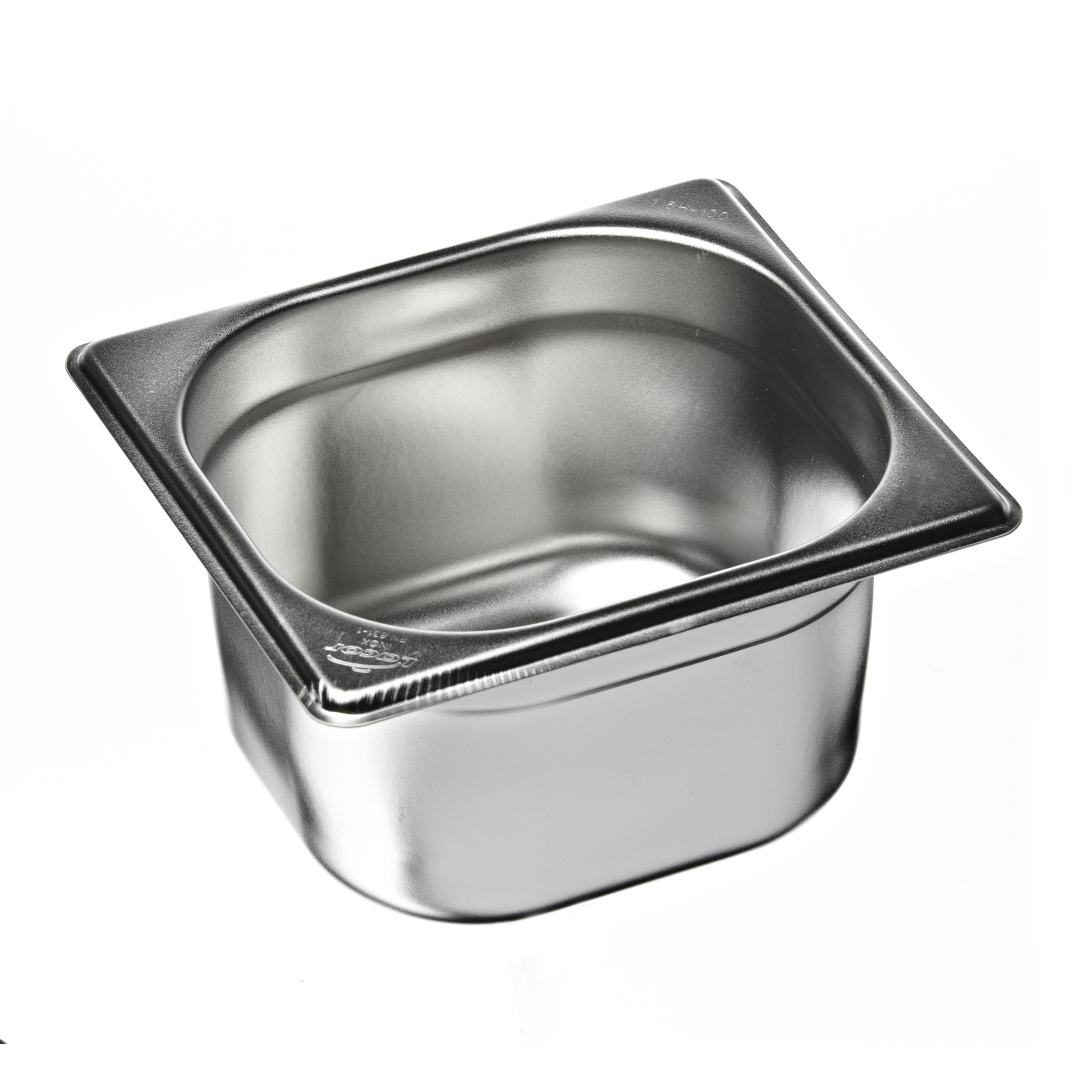 Bac en inox standard GN 1/6 profondeur 100 mm - MJPRO - Restauration ...