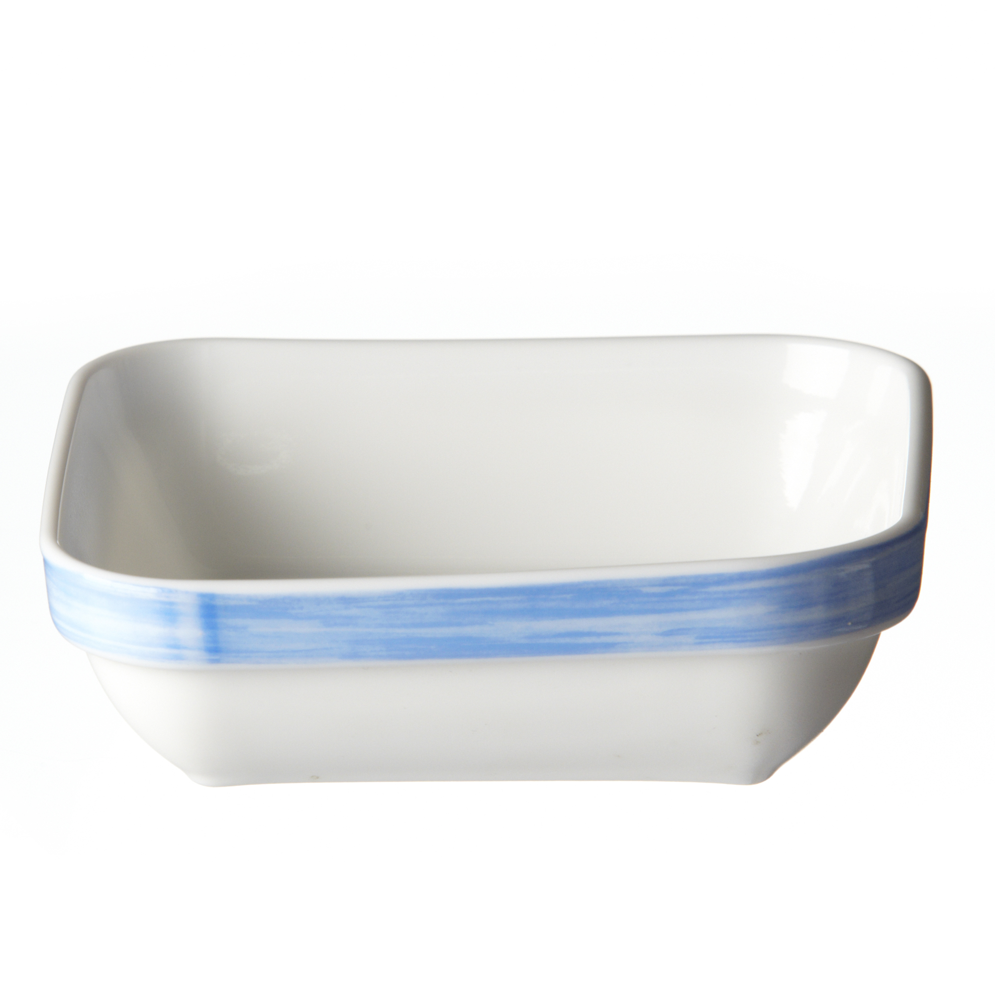 Ravier carré Arcoroc Brush bleu 110 mm x 110 mm - Réf. 564544 - Illustration n°1