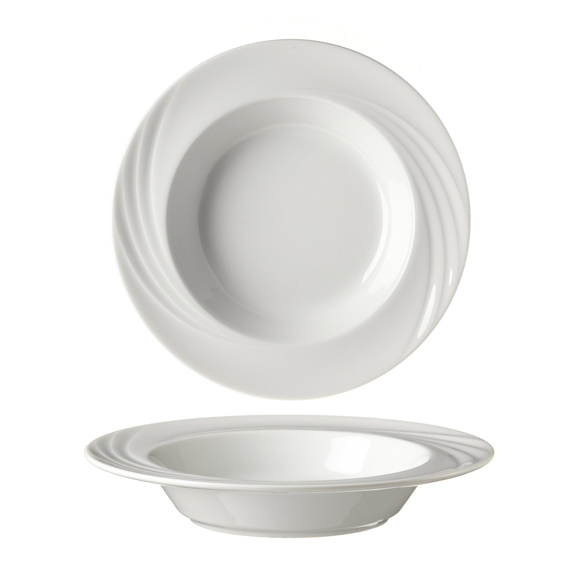Assiette creuse Senior en porcelaine diam. 230 mm - Réf. 598704 - Illustration n°1