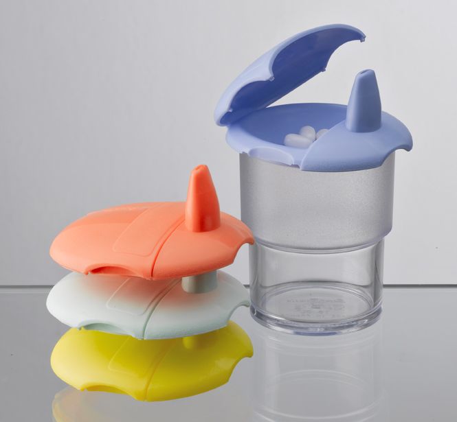 Couvercle &agrave; pipette pour gobelet 16 cl en copolyester - R&eacute;f. 624017 - Illustration n&deg;4