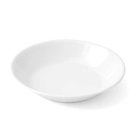 Assiette bouillie en mélamine diam 185 mm blanche - Réf. 611306 - Illustration n°1
