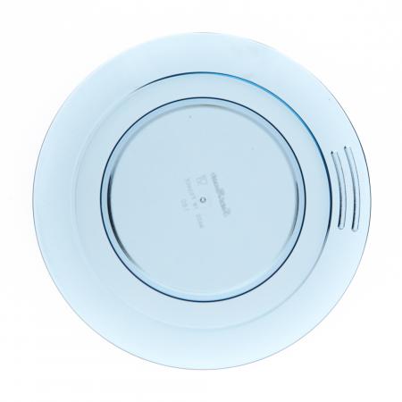 Assiette à dessert bleue en copolyester diam. 180 mm - Réf. 614207 - Illustration n°1