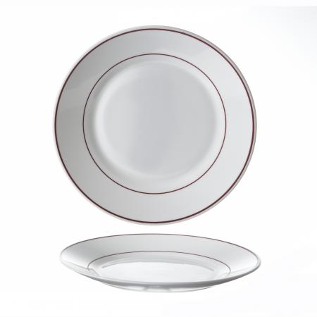 Assiette plate Arcoroc diam 235 mm - R&eacute;f. 560103 - Illustration n&deg;1