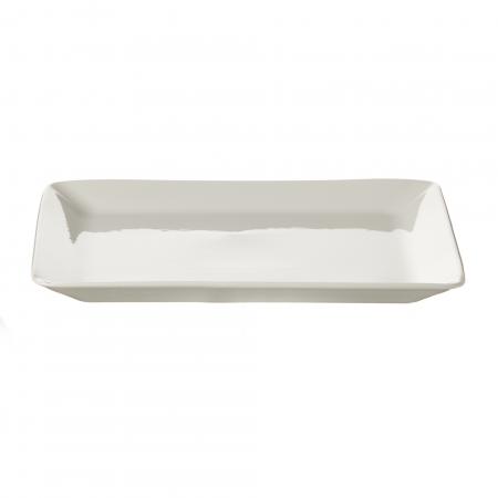 Assiette plate carrée Pyro en porcelaine 245 mm x 245 mm - Réf. 591903 - Illustration n°1