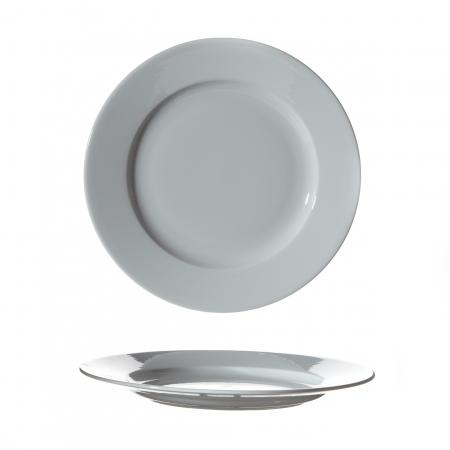 Assiette plate Elégance n°3 en porcelaine diam 240 mm - Réf. 596402 - Illustration n°1