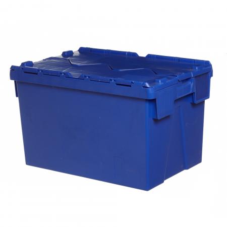 Bac de s&eacute;curit&eacute; &agrave; couvercle solidaire - 65L - R&eacute;f. 281260 - Illustration n&deg;2