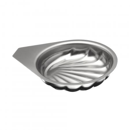 Beurrier en forme de coquille en inox  - R&eacute;f. 373013 - Illustration n&deg;1