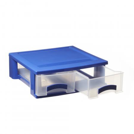 Bloc 2 tiroirs pour stockage plats t&eacute;moins - R&eacute;f. 705482 - Illustration n&deg;1