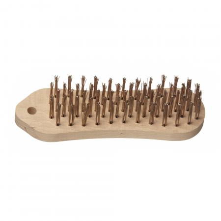 Brosse m&eacute;tallique &agrave; grillade - R&eacute;f. 067000 - Illustration n&deg;1