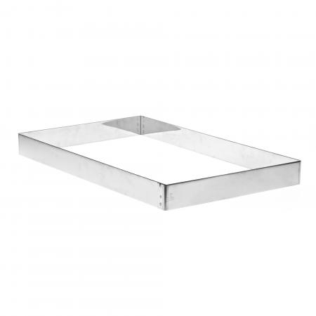 Cadre &agrave; Op&eacute;ra Inox 570x370x45 mm - R&eacute;f. 108212 - Illustration n&deg;1