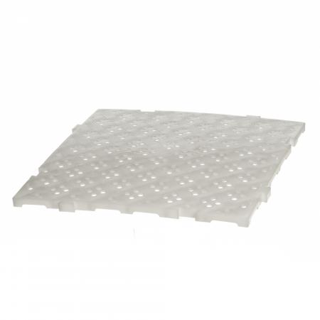 Caillebotis blanc 50x50x2.2 cm  - R&eacute;f. 285053 - Illustration n&deg;1