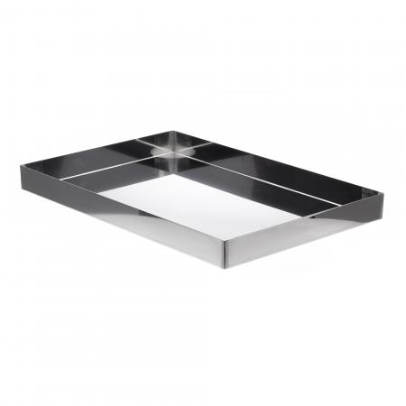 Caisse &agrave; g&eacute;noise en inox 590x390x50 mm - R&eacute;f. 108204 - Illustration n&deg;1