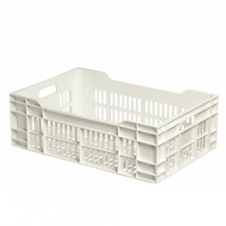 Caisse plastique ajour&eacute;e 40 L 60X40X20 cm - R&eacute;f. 271440 - Illustration n&deg;1