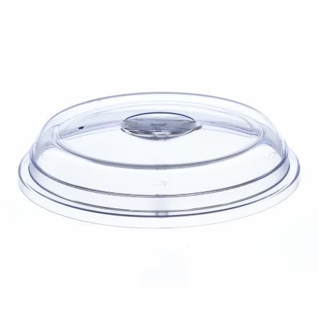 Couvre-assiette transparent cristal en polyamide diam. 230 mm - Réf. 777054 - Illustration n°1