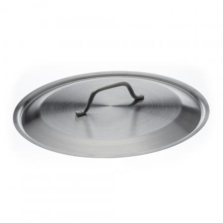 Couvercle en inox diam. 280 mm  - R&eacute;f. 196528 - Illustration n&deg;1