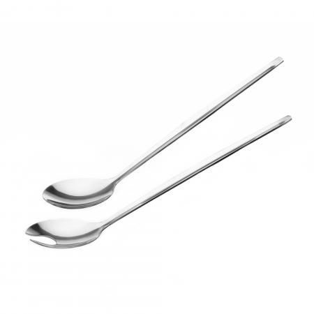 Couverts &agrave; salade en inox Moderno - R&eacute;f. 140505 - Illustration n&deg;1