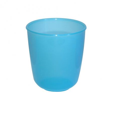 Gobelet souple bleu translucide 15 cl - Réf. 616505 - Illustration n°1