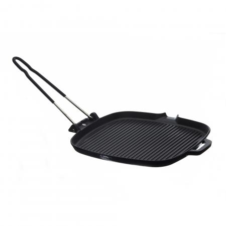 Grill en fonte 250x250 mm - R&eacute;f. 156524 - Illustration n&deg;1