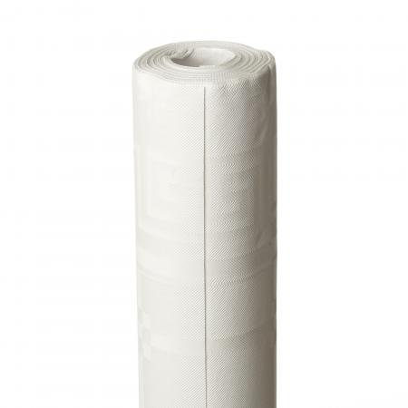 Nappe en papier damassé blanc - Rouleau 1 x 10 m - Réf. 701000 - Illustration n°1