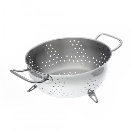 Passoire sur pieds en inox diam 240 mm &agrave; 2 anses - R&eacute;f. 216924 - Illustration n&deg;1