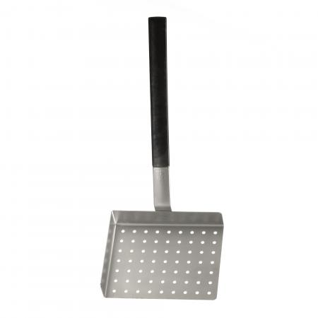 Pelle &agrave; frites perfor&eacute;e en inox 10x15 cm - R&eacute;f. 150400 - Illustration n&deg;1