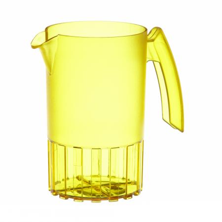 Pichet jaune en copolyester 1 L - Réf. 614310 - Illustration n°1