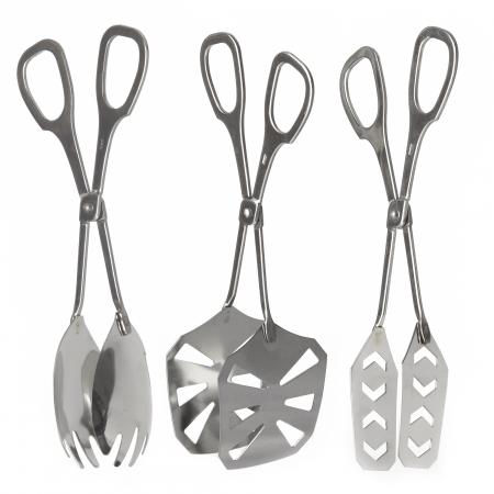 Pince &agrave; salade Traiteur en inox - R&eacute;f. 141703 - Illustration n&deg;2