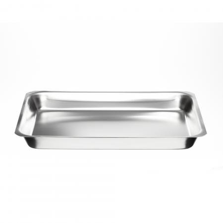 Plaque &agrave; d&eacute;barrasser en inox 450x300 mm - R&eacute;f. 205845 - Illustration n&deg;1