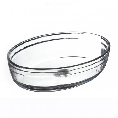Plat sabot en verre 30 cm - R&eacute;f. 554030 - Illustration n&deg;1