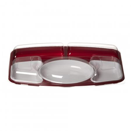 Plateau repas Prestige 5 compartiments - R&eacute;f. 702440 - Illustration n&deg;1