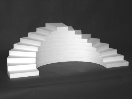 Présentoir Escalier Traiteur en polystyrène - Réf. 700902 - Illustration n°1