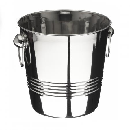 Seau &agrave; champagne  &agrave; anneaux en inox &eacute;co - R&eacute;f. 388193 - Illustration n&deg;1