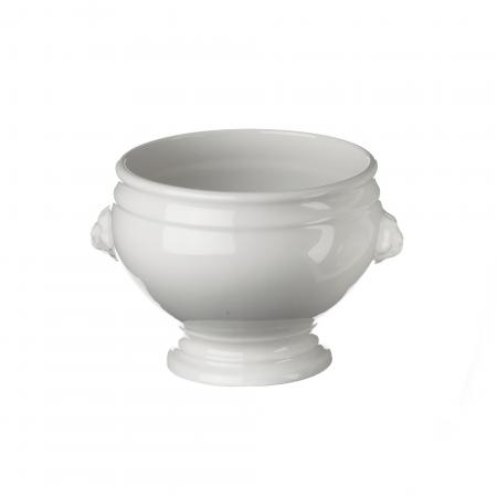 Soupi&egrave;re T&ecirc;te de Lion en porcelaine 50 cl - R&eacute;f. 598011 - Illustration n&deg;1