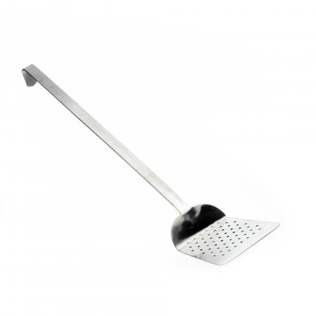 Spatule monobloc en inox ajourée - Réf. 149505 - Illustration n°1