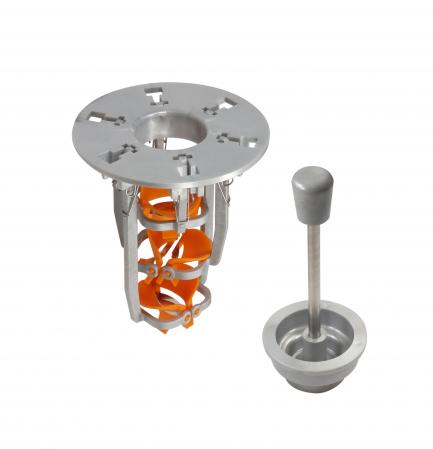 T&ecirc;te assembl&eacute;e pour &eacute;plucheur carotte - R&eacute;f. 301033 - Illustration n&deg;1