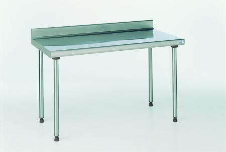 Table tout inox à dosseret 1400x700 mm gamme NF - Réf. 328203 - Illustration n°1