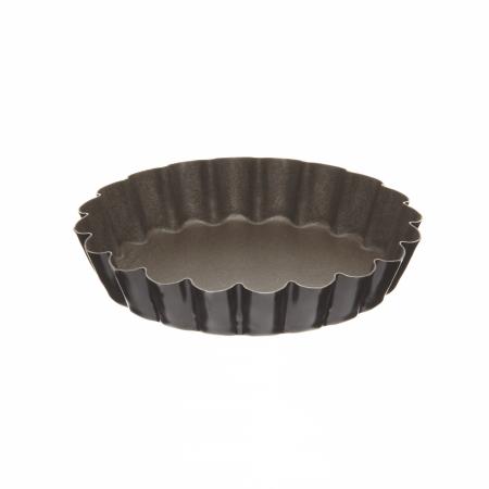 Tartelette ronde cannelée anti-adhésive diam. 90 mm - Réf. 129110 - Illustration n°1
