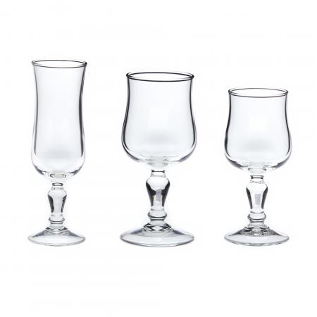 Verre &agrave; pied Normandie 16.5 cl diam. 58 mm - R&eacute;f. 517216 - Illustration n&deg;2