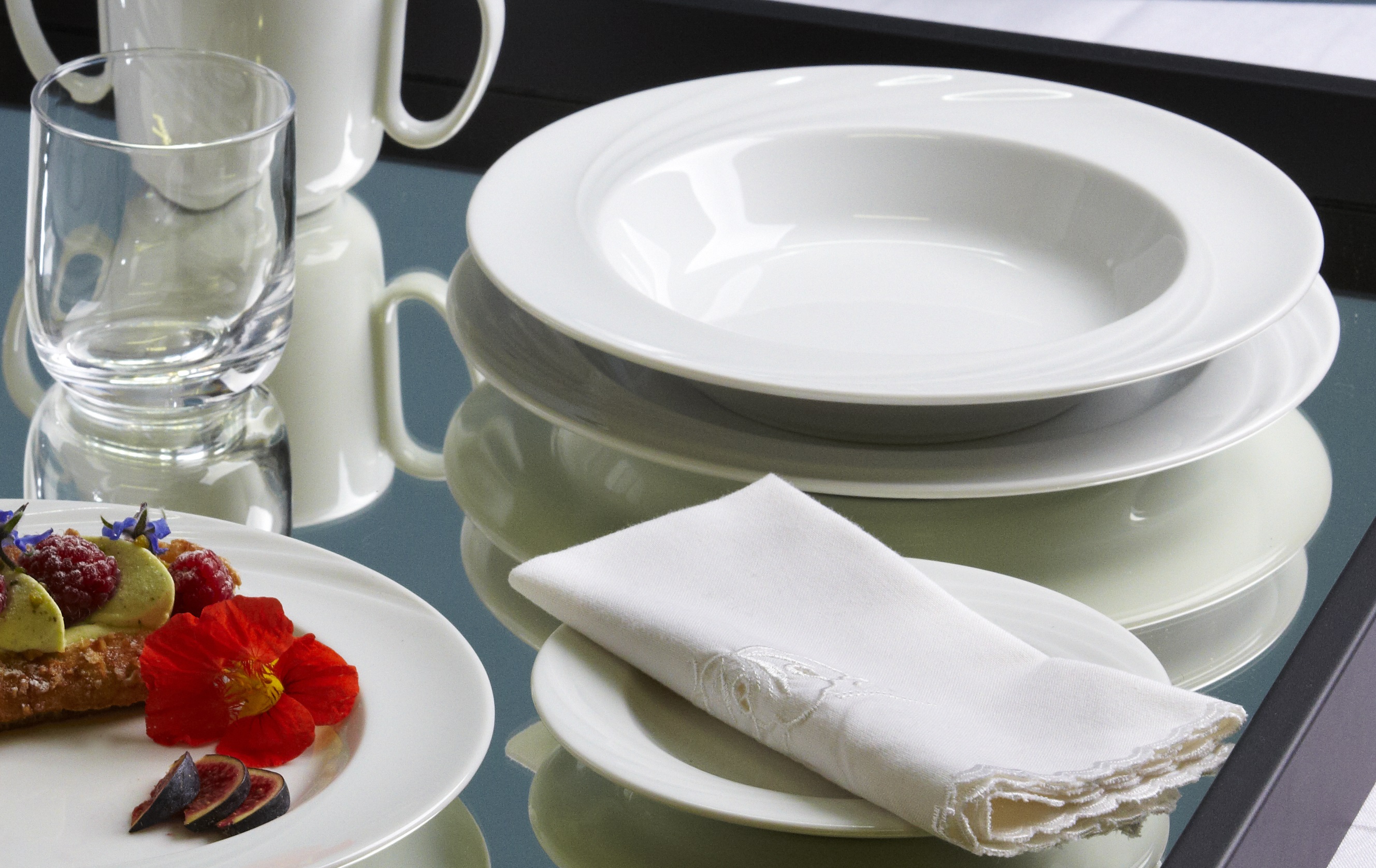 Assiette creuse Senior en porcelaine diam. 230 mm - Réf. 598704 - Illustration n°3