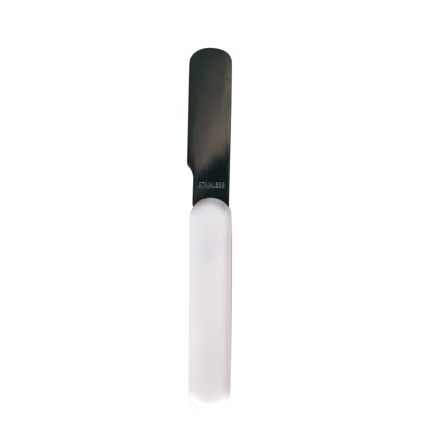 Couteau en inox, manche blanc - Réf. 611505 - Illustration n°1
