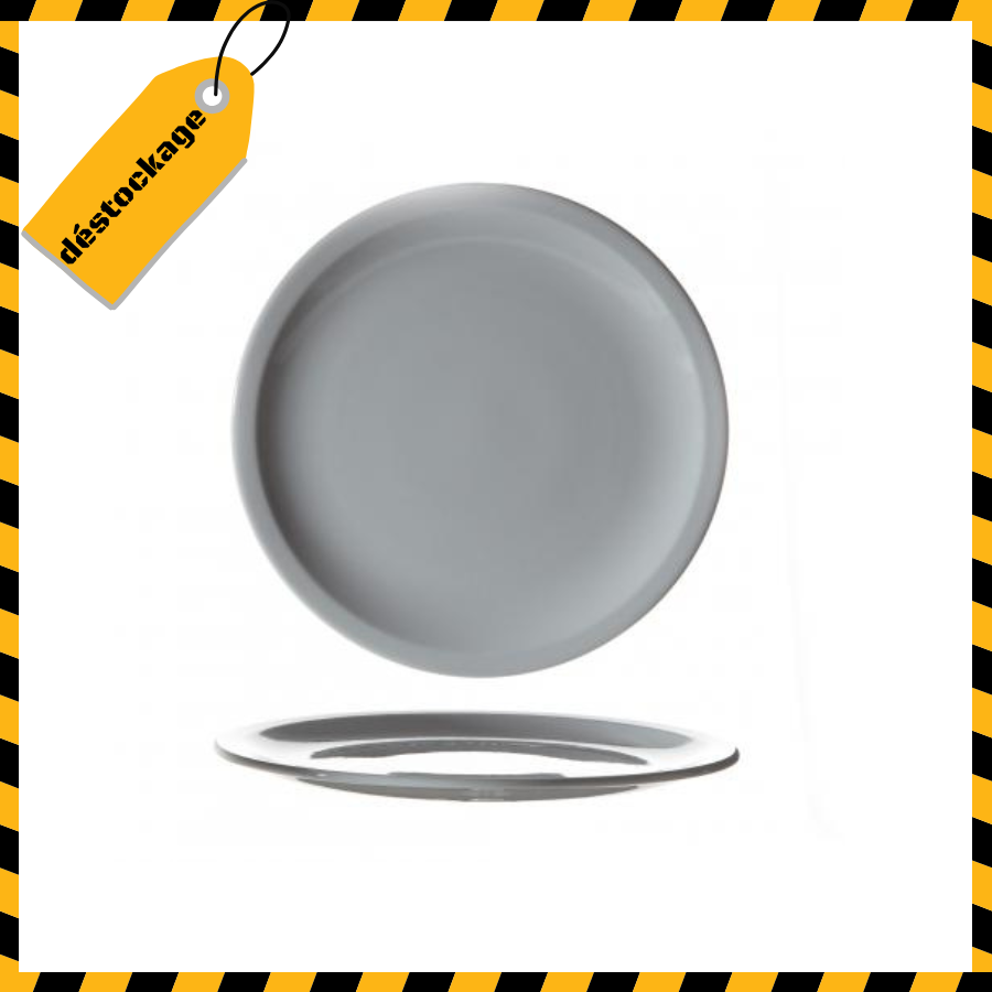 Assiette &agrave; pizza&nbsp;plate Horizon en porcelaine diam. 270 mm - R&eacute;f. 592701 - Illustration n&deg;1