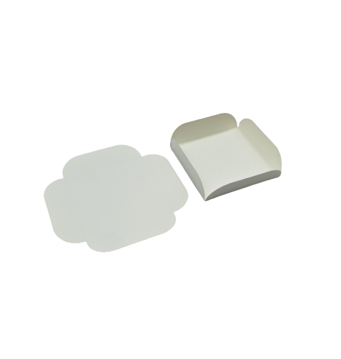 Support carr&eacute; rain&eacute; en carton 13 x 13 cm - R&eacute;f. 730313 - Illustration n&deg;1